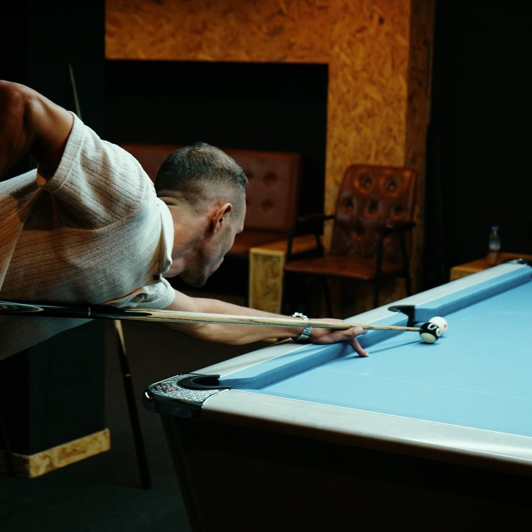 At the table